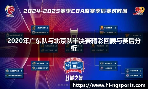 2020年广东队与北京队半决赛精彩回顾与赛后分析