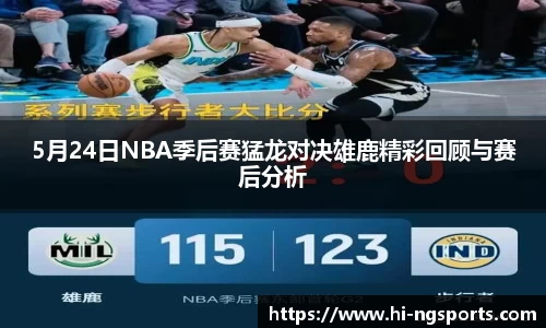 5月24日NBA季后赛猛龙对决雄鹿精彩回顾与赛后分析